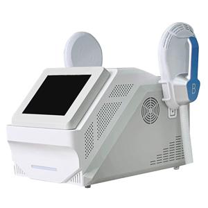 ems abdominal muscle stimulator 2 handles sculpting telsa machine ems slimming machine 